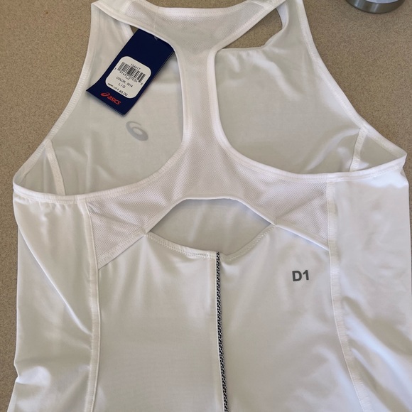 Asics Tops - ASICS white tank top